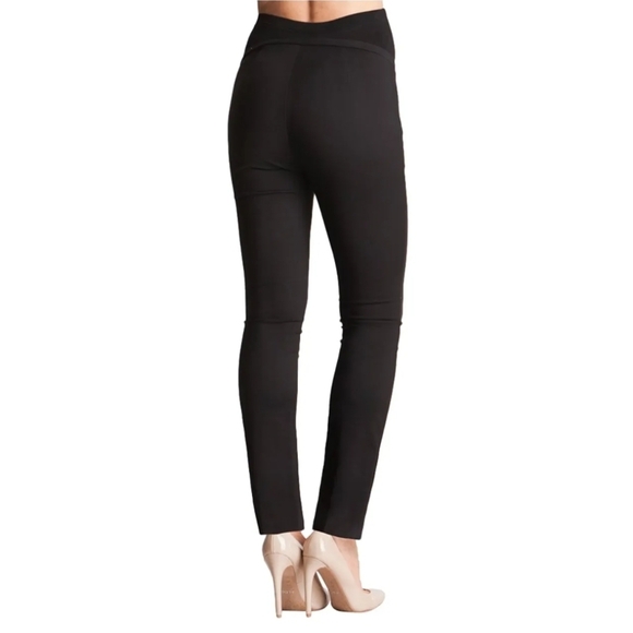 Seraphine | Elegant Black Maternity Skinny Pants 2 - Picture 10 of 11